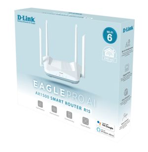 Рутер D-Link Eagle Pro AI AX1500 Smart Router