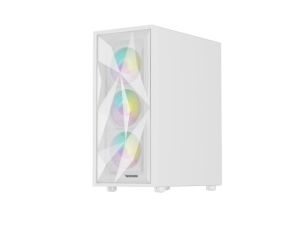 Кутия за компютър Genesis PC Case DIAXID 605 RGB Mini Tower Window, White