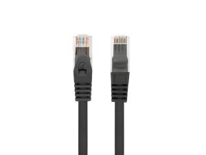 Кабел Lanberg patchcord CAT.6 utp lszh cu 1m black fluke passed