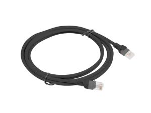 Кабел Lanberg patch cord CAT.6 2m, black