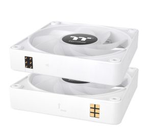 Вентилатор Thermaltake CT140 EX Reverse ARGB Sync PC Cooling Fan 3 Pack Magnetic Connect White