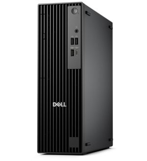 Настолен компютър Dell Pro Slim QCS1250, Intel Core Ultra 5 235 vPro (13 TOPS NPU, 14cores, up to 5.0GHz), 16GB: 1x16GB, DDR5, up to 5600 MT/s, 512GB SSD, Integrated Graphics, Bulgarian Keyboard&Mouse, 180W, Ubuntu, 3Y PS