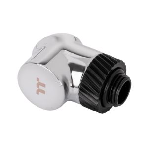 Аксесоар за свързване Thermaltake Pacific SF 45 Degree Adapter Silver Black