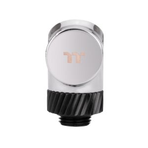 Аксесоар за свързване Thermaltake Pacific SF 45 Degree Adapter Silver Black