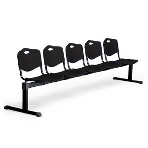 Пейка Iso Black Plastic Петица, Пластмаса, Черна