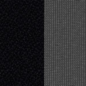 Стол Rumba Net Chrome Посетителски, Мрежа и текстил, Черен