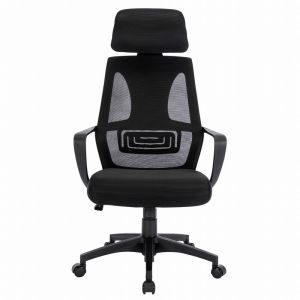 Стол Ergo Style King Мениджърски, Мрежа, Черен