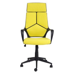 Стол Carmen 7500 Мениджърски, Текстил, Горчица