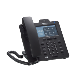 VoIP телефон Panasonic KX-HDV430 - черен