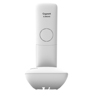 Безжичен DECT телефон Gigaset E390 - бял