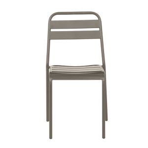 Метален градински стол ABA - капучино