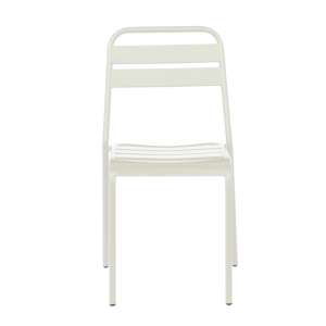 Метален градински стол ABA - светлосив