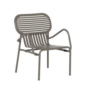 Метален градински стол JALINGO - капучино