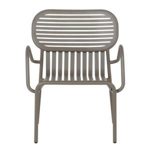 Метален градински стол JALINGO - капучино