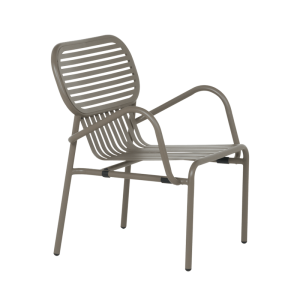 Метален градински стол JALINGO - капучино