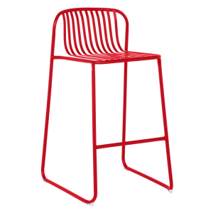 Кетъринг бар стол KISI - червен