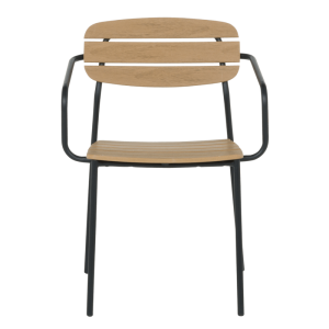 Метален градински стол YOBE - бук