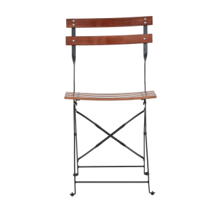 Сгъваем кетъринг стол GOMBE - орех