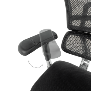 Ергономичен стол ERGOHUMAN ELITE 2 - черна рамка - черен