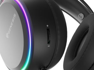 Слушалки Genesis Headset Neon 613 G2 With Microphone RGB Illumination Black