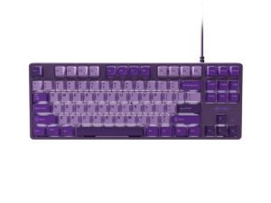 Клавиатура Fury Gaming Keyboard Kanabo K2, US layout, White backlight, Mechanical, Violet
