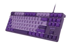 Клавиатура Fury Gaming Keyboard Kanabo K2, US layout, White backlight, Mechanical, Violet