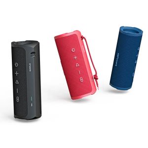 Тонколони HiFuture Ripple Red, 2-Way Speaker System, 20W*1+10W*1, IPX7 Waterproof, Up to 12 Hours Playtime, Bluetooth 5.3, Pair to Play (TWS Mode)