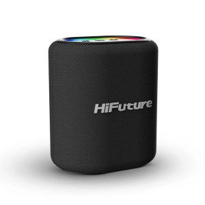 Тонколони HiFuture Vocalist100 Black, 20W Output, Karaoke Enable, Two Wireless Microphone, 4000mAh Battery (Support Power Bank), RGB Lighting, Pair to Play (TWS Mode), Bluetooth 5.3