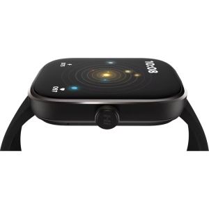 Часовник HiFuture Lume Pro Black Coffee, 1.85 " AMOLED, Always on Display, Powered by Dual Core, Aerospace-Grade Ultra Light Aluminum Frame, Bluetooth Call, 3D User Interface, 1ATM Waterproof, 24/7 True Heart Rate & Blood Oxygen Sensor, 100+ Sports Mode, 