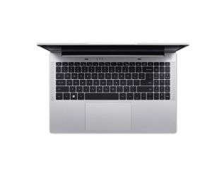 Лаптоп Acer Aspire Lite 15, AL15-72P-73MN, Intel Core i7-13620H (up to 4.9GHz, 24MB), 15.6" FHD (1920x1080) IPS, 16GB DDR5, 512GB PCIe  SSD, Intel UHD Graphics, HD Cam, WiFi 6 ax, BT 5.1, No OS, Pure Silver