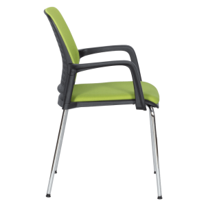 Посетителски стол Carmen 1138 CH - зелен