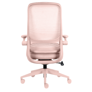 Ергономичен стол BAKU - светлорозов