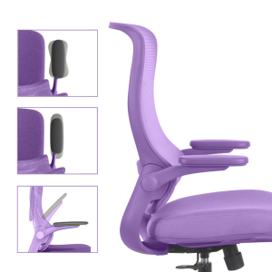 Ергономичен стол BAKU - лилав