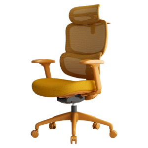 Ергономичен стол JULFA - жълт