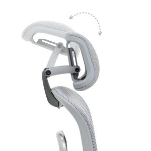 Ергономичен стол METZ - сив