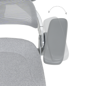 Ергономичен стол METZ - сив