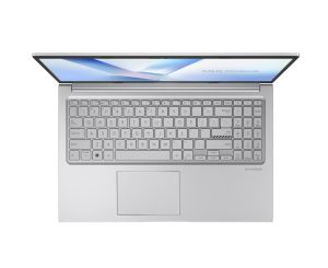 Лаптоп Asus Vivobook X1504VA-BQ4658, Intel 7  150U 1.8 GHz (12MB Cache, up to 5.4 GHz, 10 cores, 12 Threads), 15.6 "FHD  (1920X1080) 16:9,24GB LPDDR5 (8 GB on BD+16 GB so-dim),1TB SSD, No Os,Cool Silver