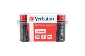 Батерия Verbatim ALKALINE BATTERY AA 24 PACK (BOX)