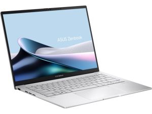 Лаптоп Asus Zenbook UX3405CA-ST787X, Intel Ultra 9 285H 2.9 GHz (24MB Cache, up to 5.4 GHz, 16 cores, 16 Threads), 14.0 OLED WQXGA+(WQ+) 2880X1800 16:10 Bend+500nits Glare , 120 Hz, LPDDR5X 32GB ( on board ),1TB  SSD G4, Windows 11 Pro,Foggy Silver