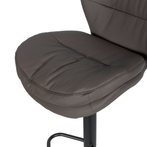 Бар стол MORANT - тъмнокафяв