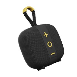 Тонколони HiFuture LINO S Black, Bluetooth 5.4, IPX7 Waterproof, 12W Output, Pair to Play (TWS Mode), Up to 10 Hours Playtime, Support Auracast (Up to 100 units pair), Built-in Powerful DSP with DynaBoost Technology