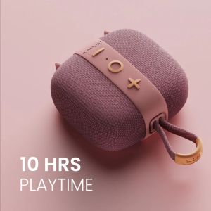 Тонколони HiFuture LINO S Purple, Bluetooth 5.4, IPX7 Waterproof, 12W Output, Pair to Play (TWS Mode), Up to 10 Hours Playtime, Support Auracast (Up to 100 units pair), Built-in Powerful DSP with DynaBoost Technology