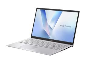Лаптоп Asus Vivobook X1504VA-BQ4659NA, Intel 5 120U 1.4 GHz (12MB Cache, up to 5.0 GHz, 10 cores, 12 Threads), 15.6" FHD,(1920x1080),24GB DDR5 ( 8 GB on BD), SSD 1TB, No OS, Cool Silver, no adapter