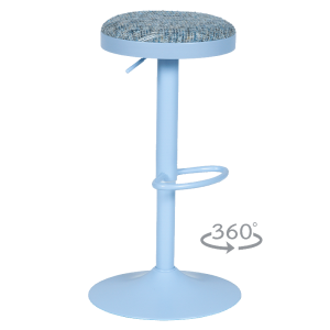 Бар стол BARACO - син