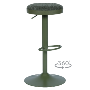 Бар стол BARACO - тъмнозелен