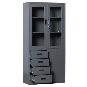 Метален шкаф Carmen CR-1278 E J SAND - графит