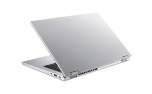 Лаптоп Acer Aspire Go Spin 14, AGSP14-31PT-3593, Intel i3 N355( up to 3.9GHz, 6MB), 14'' WUXGA (1920x1200) IPS Touch (pen supportive), 8GB DDR5 on board, SSD 256GB, HD Web cam, WiFi6 ax, BT 5.2, Win 11 Home