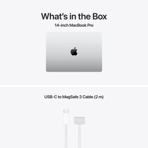 Лаптоп Apple 14-inch MacBook Pro: Apple M5 Pro chip with 15-core CPU and 16-core GPU, 24GB, 1TB SSD - Silver