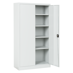 Метален шкаф Carmen CR-1003 J - сив