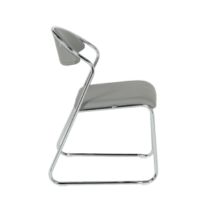 Посетителски стол 1145 - сив